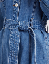 Riley Denim Dress - Mid Blue - Foxwood - FUDGE Gifts Home Lifestyle