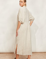 Seraphic Tie Dress - Dune - Eb&Ive