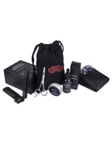 6pc Beard Grooming Kit with Bag and Apron - Mens Republic