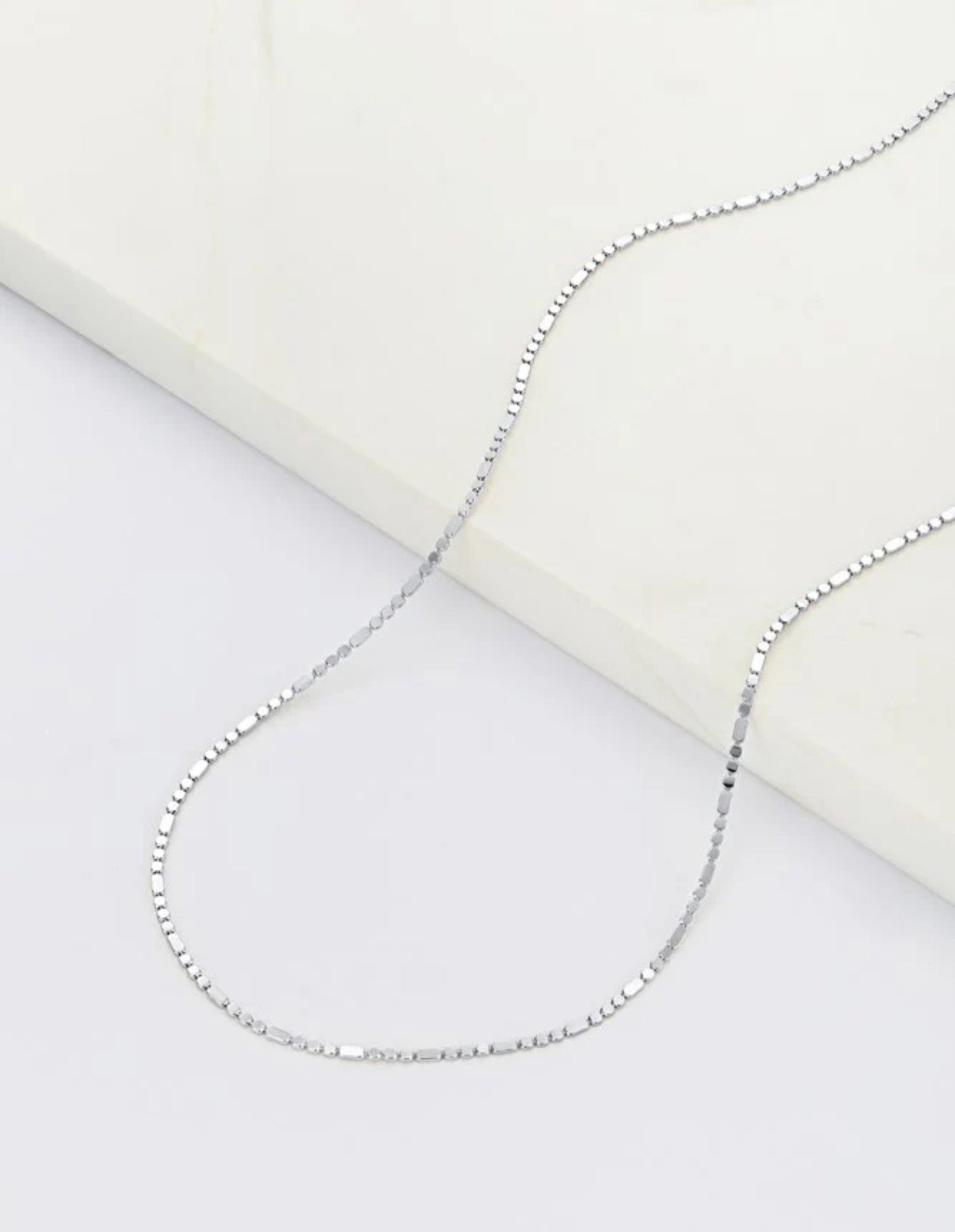 Sienna Necklace - Silver - Zafino