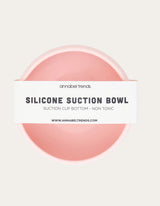 Silicone Suction Bowl - Blush Pink - Annabel Trends