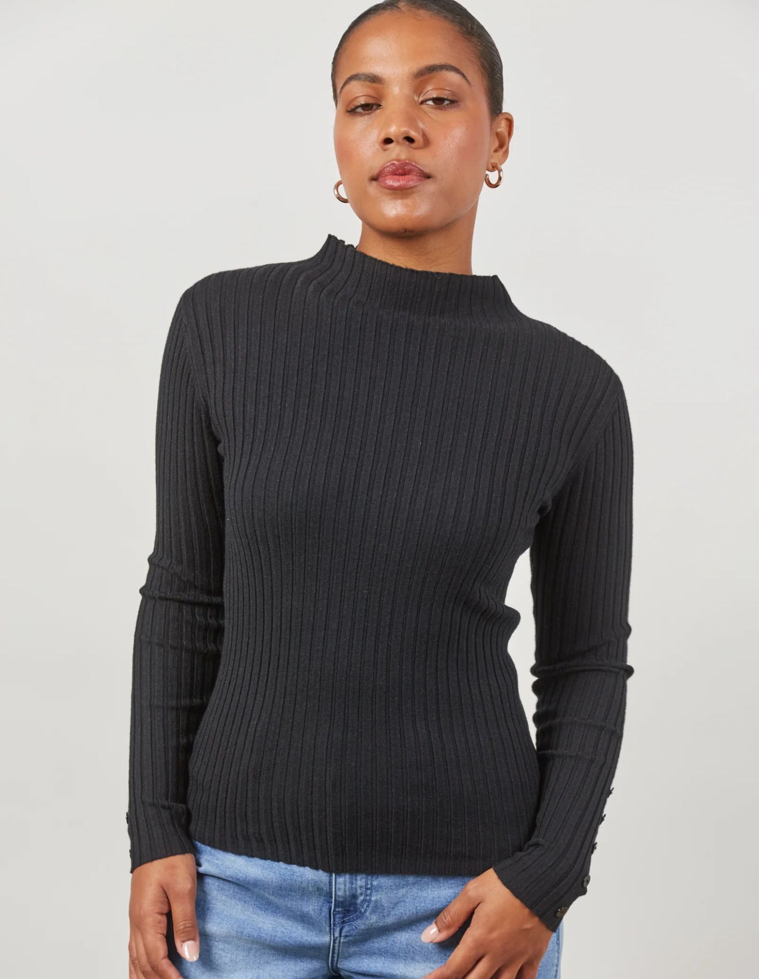 Skyline Knit Top - Onyx - Isle of Mine - FUDGE Gifts Home Lifestyle