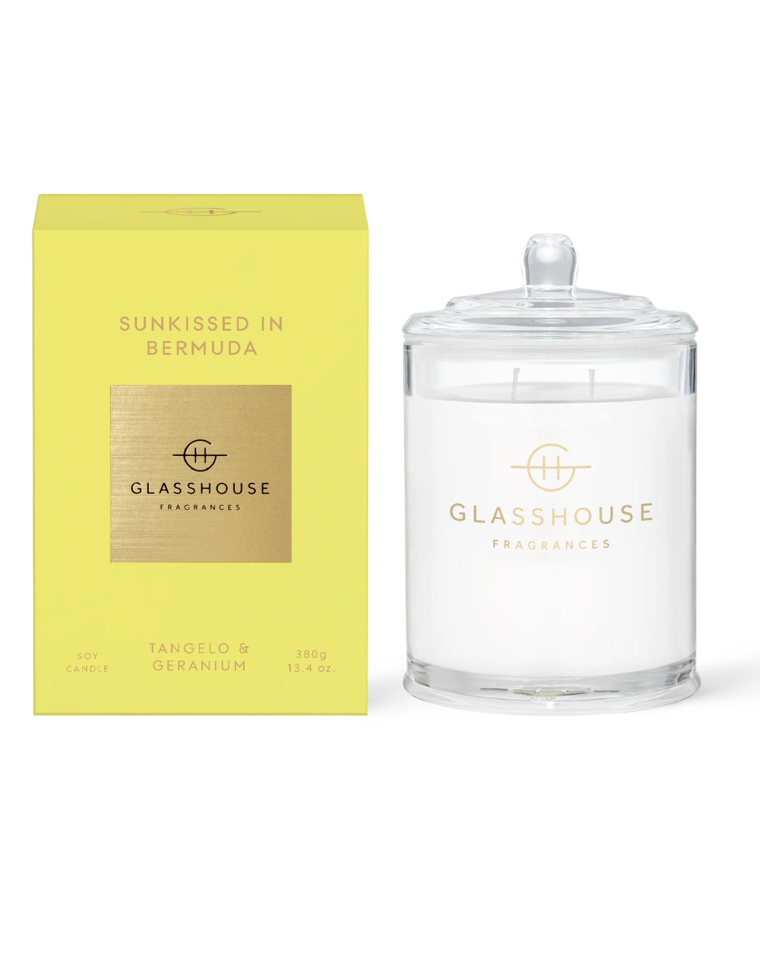 Candle 380g - Sunkissed In Bermuda - Glasshouse Fragrances