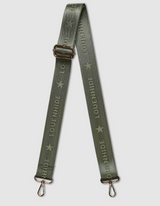 Logo Guitar Strap - Khaki - Louenhide - FUDGE Gifts Home Lifestyle