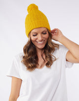 Blizzard Beanie - Mustard - Elm Lifestyle - FUDGE Gifts Home Lifestyle