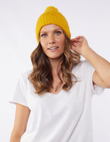 Blizzard Beanie - Mustard - Elm Lifestyle - FUDGE Gifts Home Lifestyle