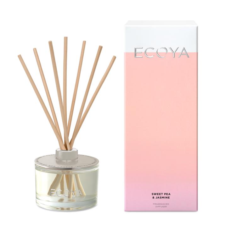 Diffuser 200ml - Sweet Pea & Jasmine - Ecoya - FUDGE Gifts Home Lifestyle