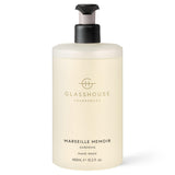 Hand Wash 450ml - Marseille Memoir - Glasshouse Fragrances - FUDGE Gifts Home Lifestyle